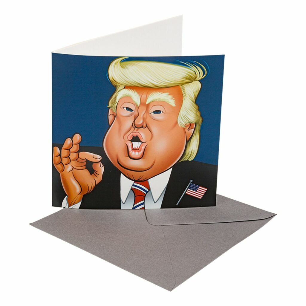 Fodelsedagskort Donald Trump