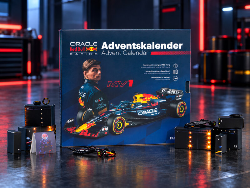 Oracle Red Bull F1 adventskalender 2026