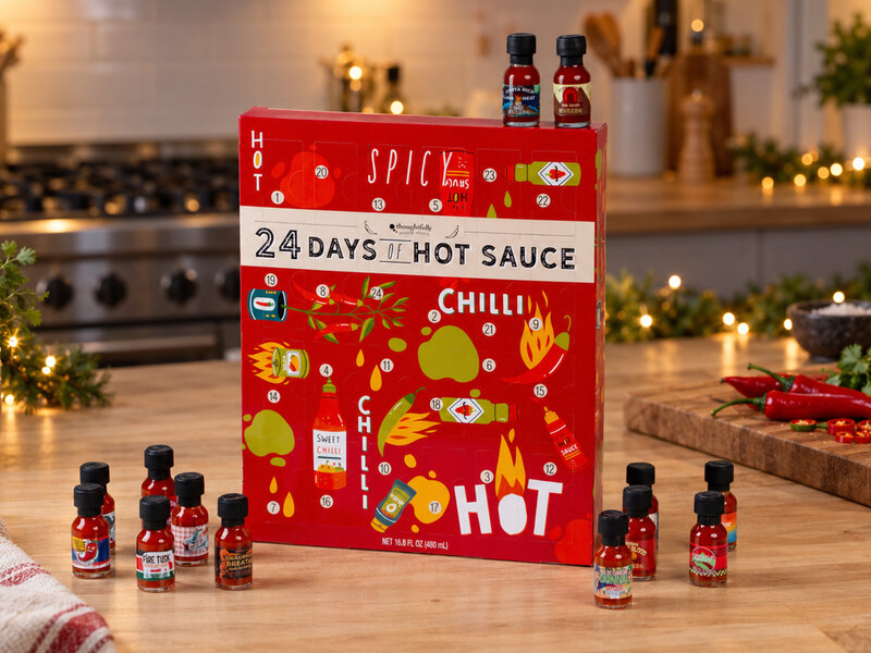 24 Days of Hot Sauce adventskalender - Thoughtfully