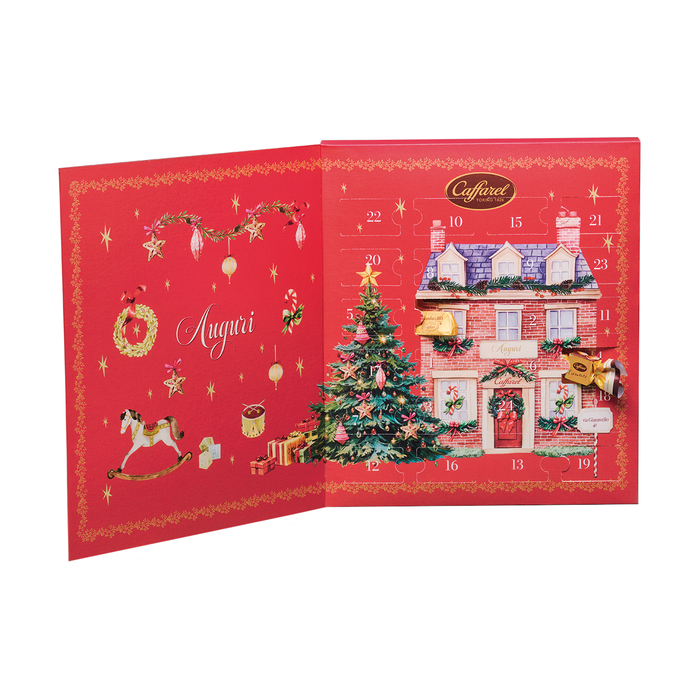 Caffarel adventskalender Premium – 24 luckor
