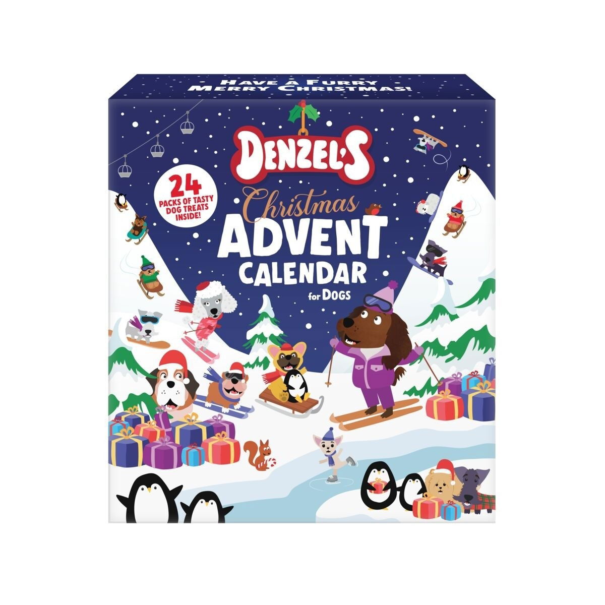 Denzel's julkalender för hund