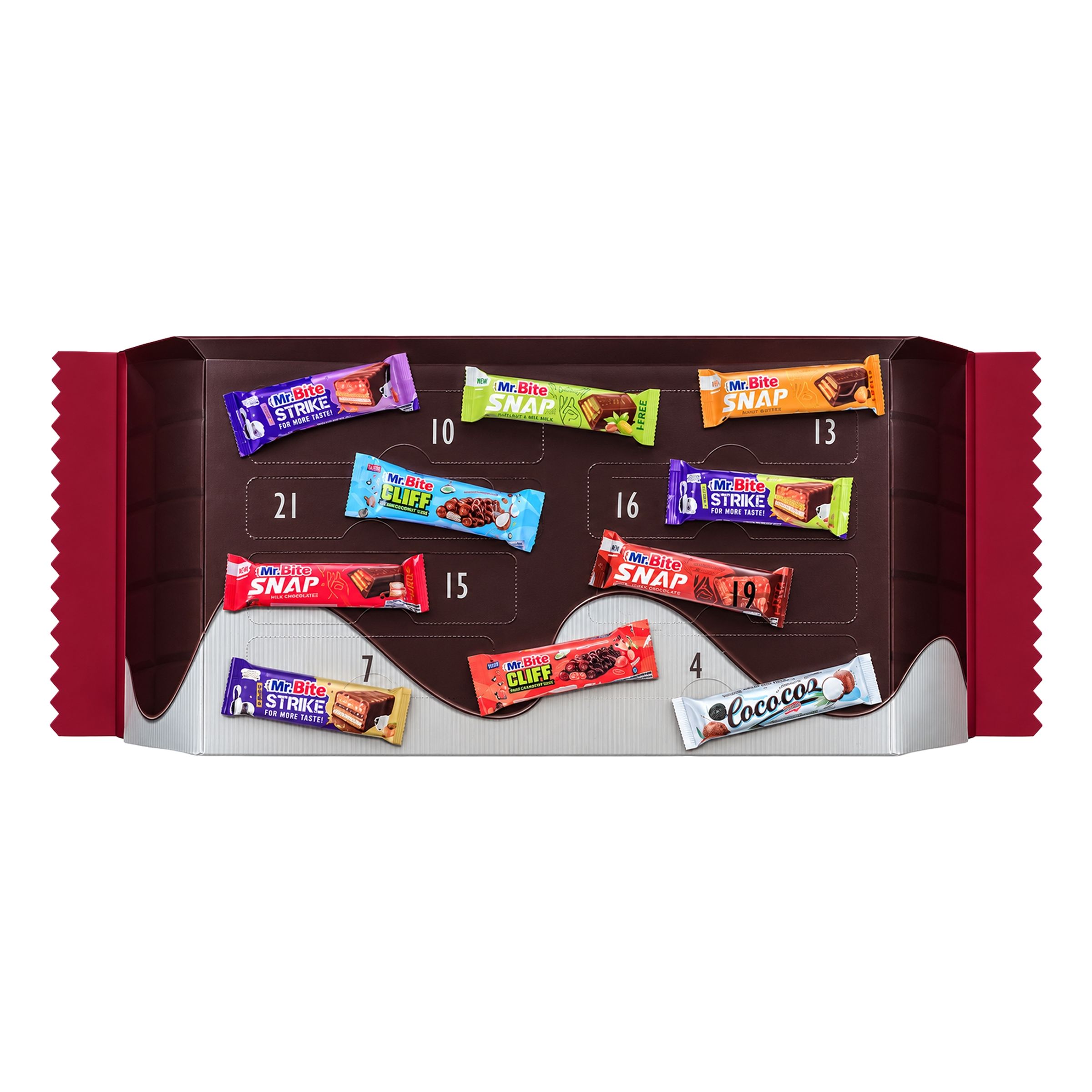 Mr Bite Chokladbars Adventskalender