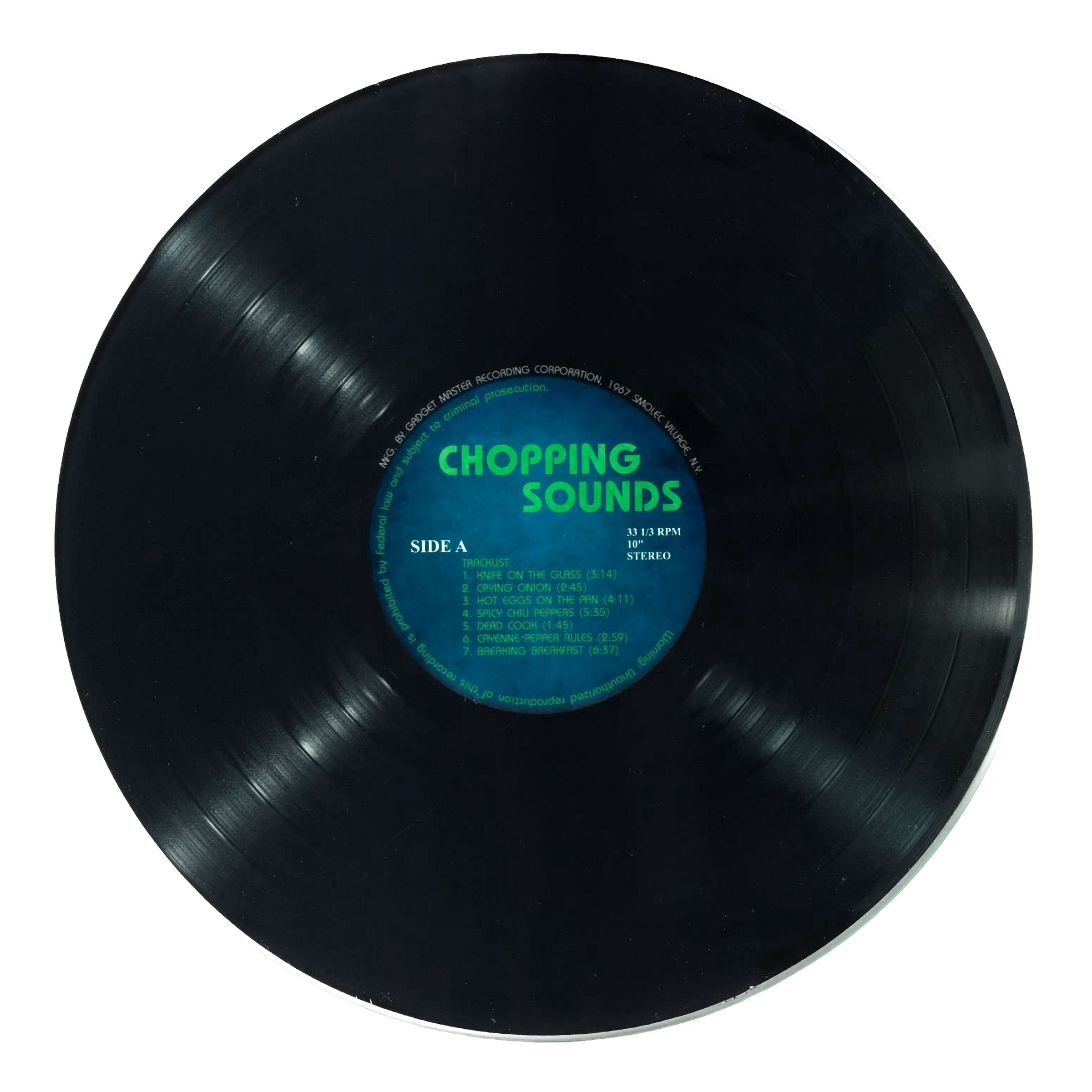 Skärbräda Vinylskiva